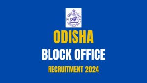 Block Level BPM Recruitment 2024