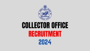 Collector Office Recruitment 2024