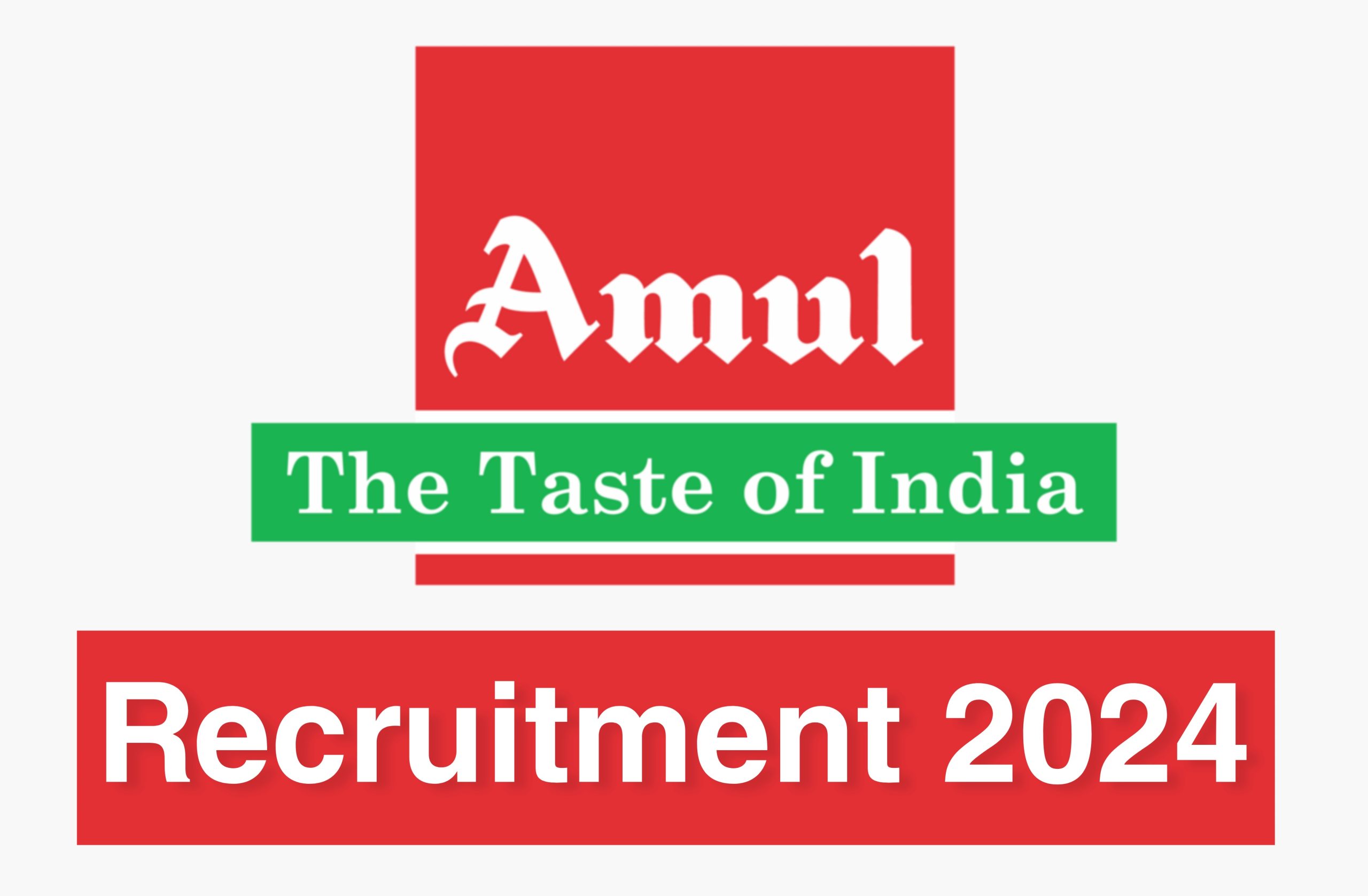 Amul Company Recruitment Fresher