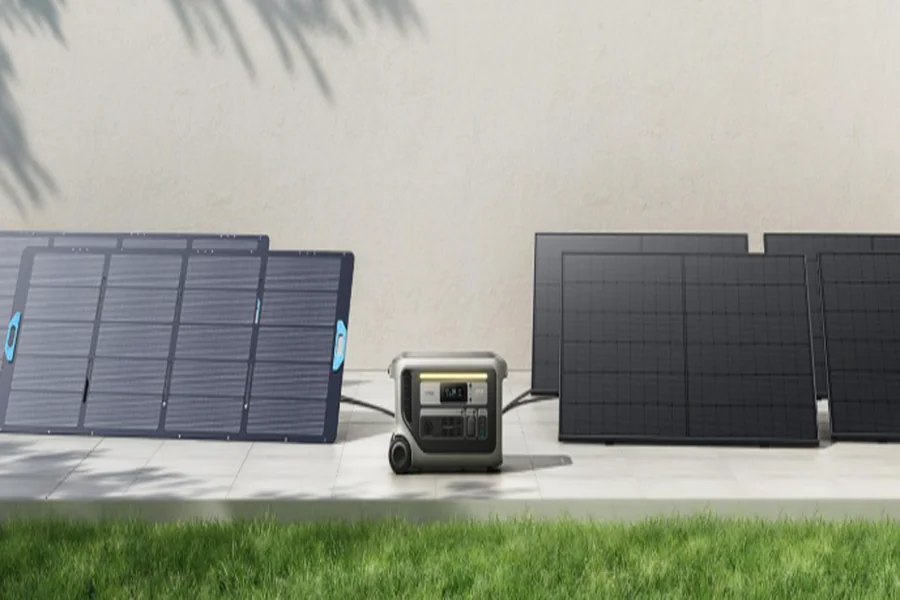 Solar Battery Bank Installation